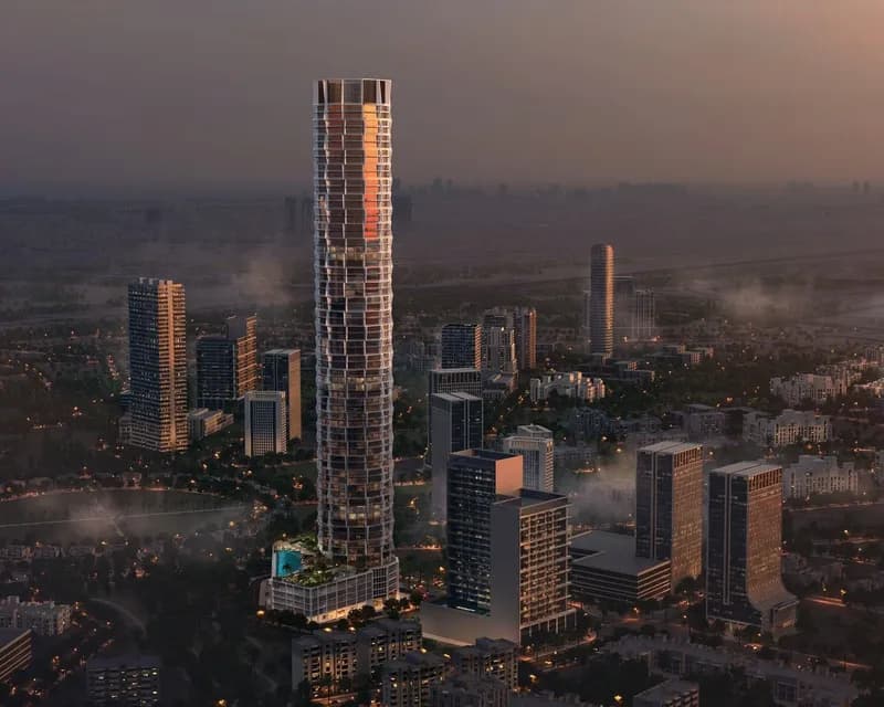 Binghatti Circle – render