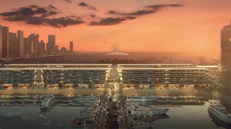 Dubai Harbour Residences – render