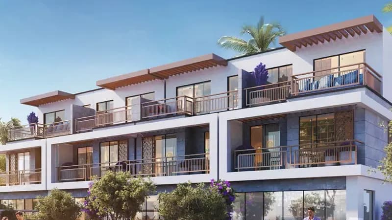 Violet Phase 4 at Damac Hills 2 – render