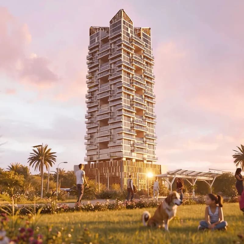 Gharbi 2 Residences – render