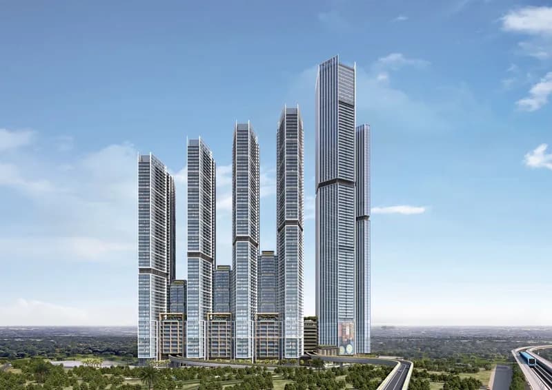 The Serene at Sobha Central – render