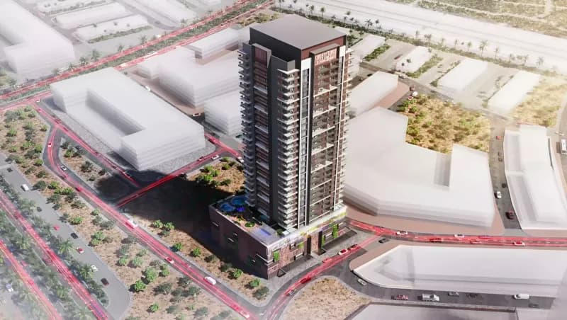Q Gardens Aliya – render