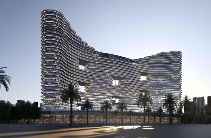 Binghatti Aquarise – render