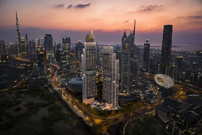 Jumeirah Residences Emirates Towers – render