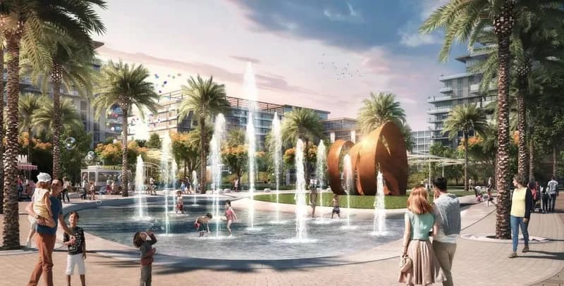 Central Park - Plaza – render