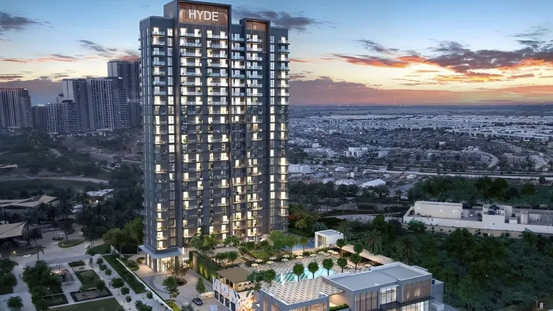 Hyde Residences at Dubai Hills Estate – render