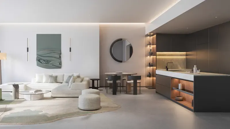 W Residences at Dubai Harbour – render