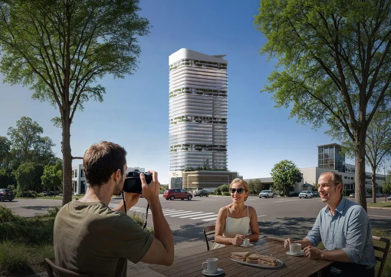 Radiant Elite Tower – render