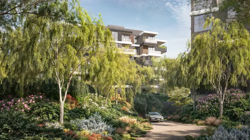 Serra at Ghaf Woods – render