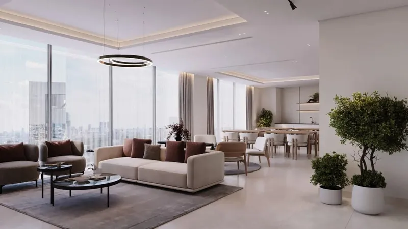Jaddaf Beach Oasis – render