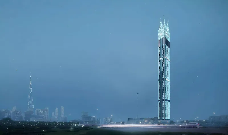 Burj Binghatti Jacob & Co Residences – render