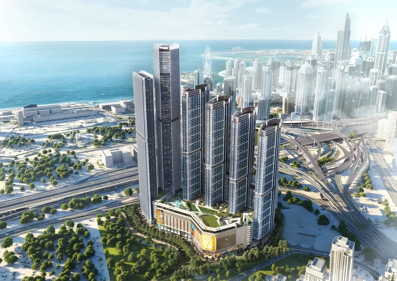 The Serene at Sobha Central – render