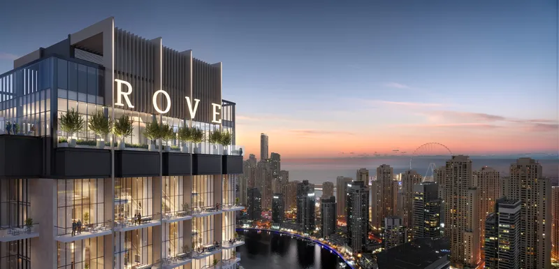 Rove Home Dubai Marina – render
