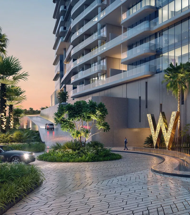 W Residences Al Marjan Island RAK – render