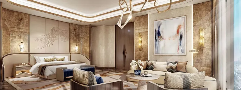 Fairmont Residences Dubai Skyline – render
