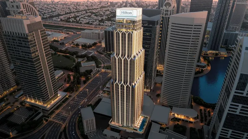 Hilton Residences Dubai JLT – render