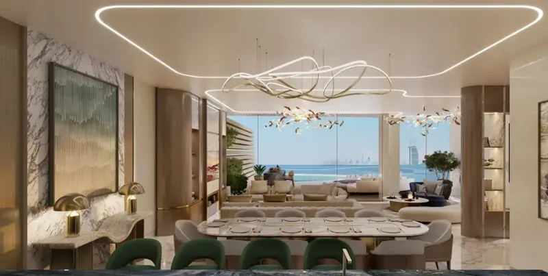 One Crescent Palm – render