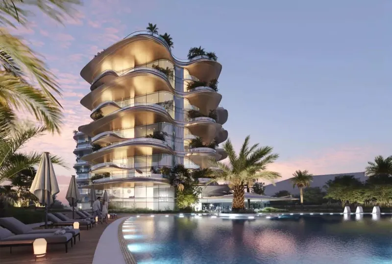 SLS Residences The Palm – render