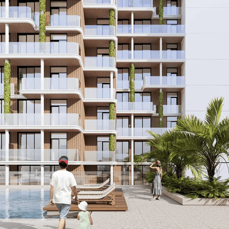 Oak Yard – render