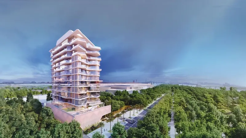 Luxury Canal Residences – render