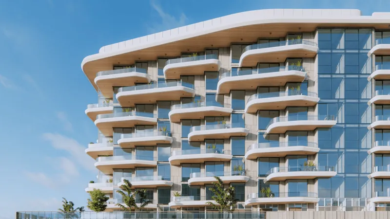 Blue Marina Residence – render