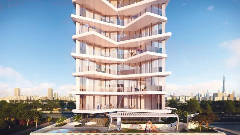 Luxury Canal Residences – render
