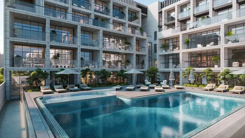 Cubix Residences at JVC – render