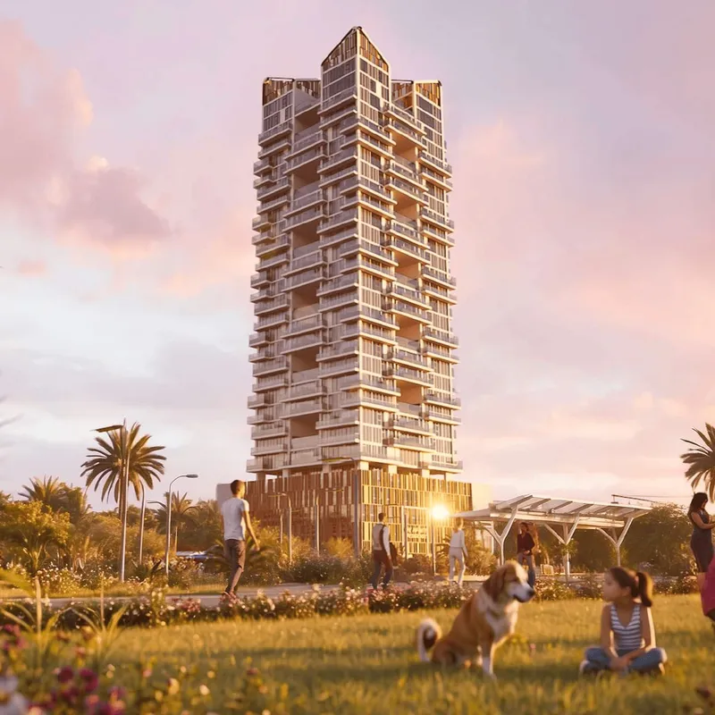 Gharbi 2 Residences – render