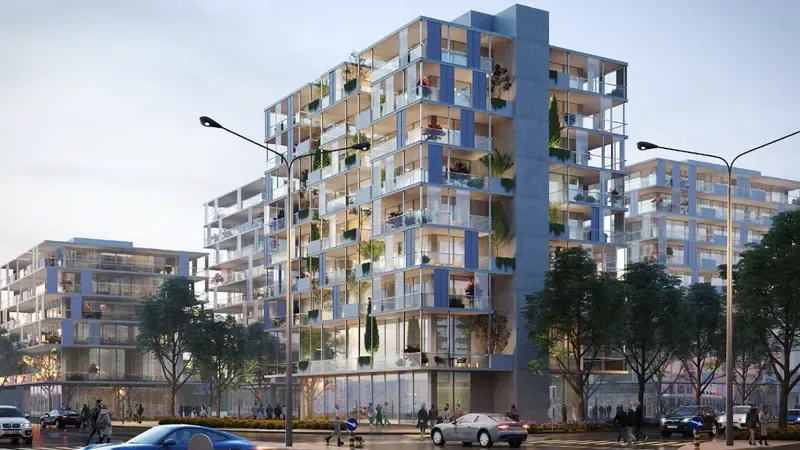 Helvetia Residences – render