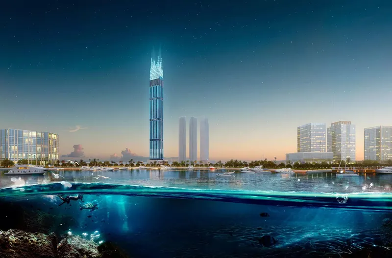 Burj Binghatti Jacob & Co Residences – render