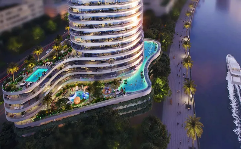 Canal Crown – render