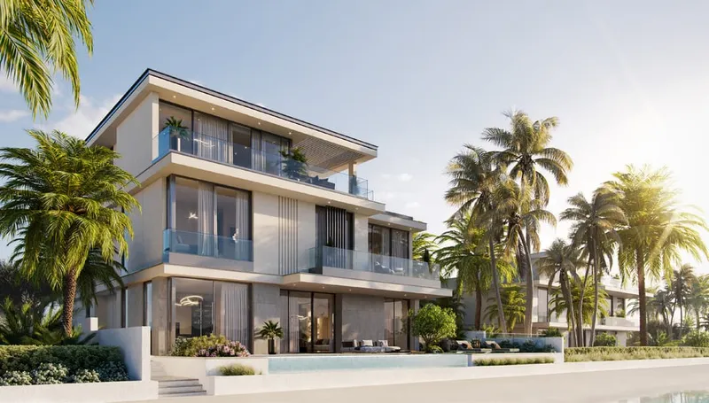 Palm Jebel Ali Villas – render