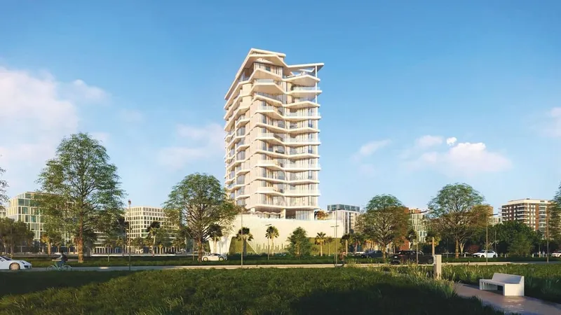 Luxury Canal Residences – render