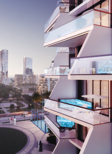 Binghatti Grove – render