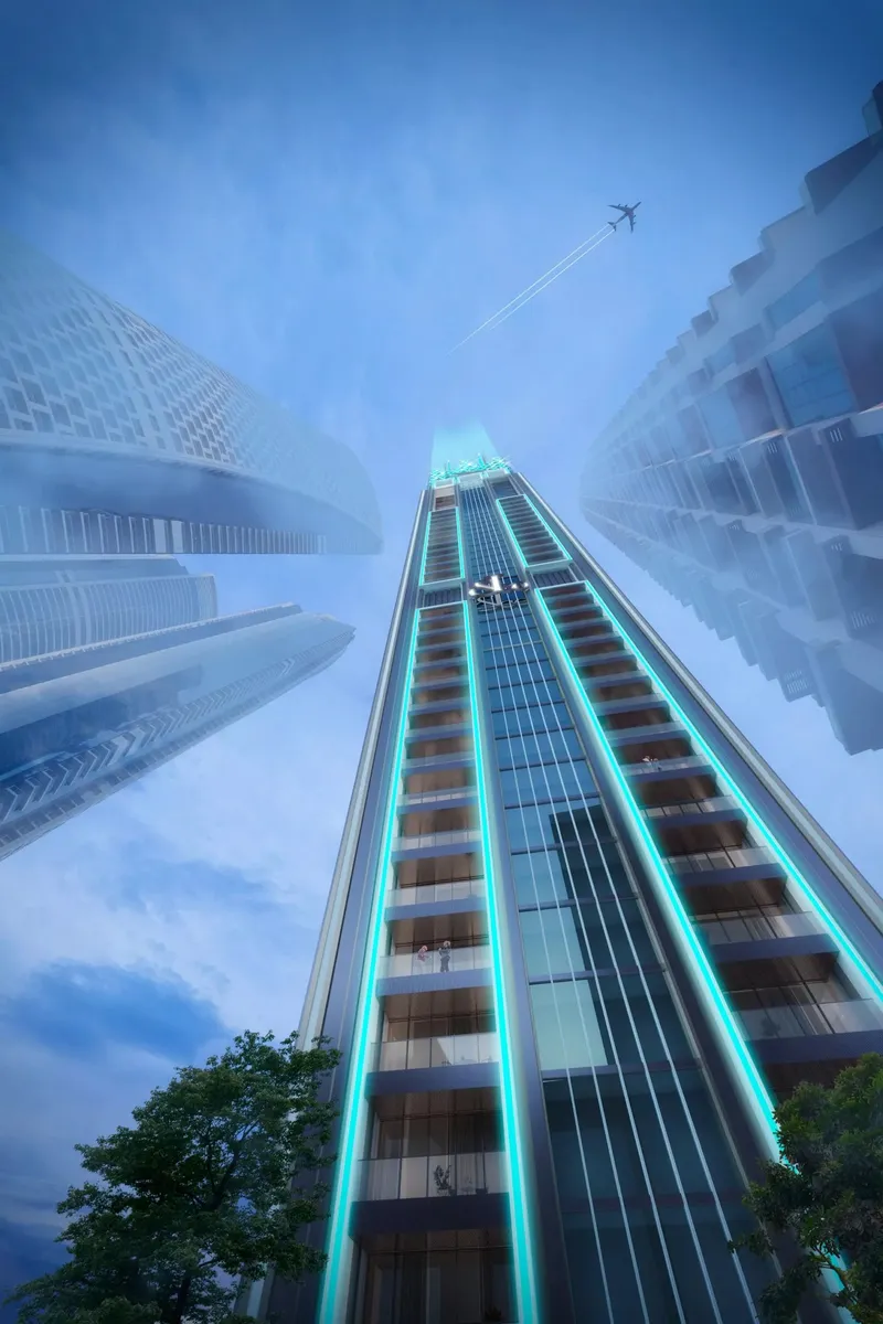 Burj Binghatti Jacob & Co Residences – render