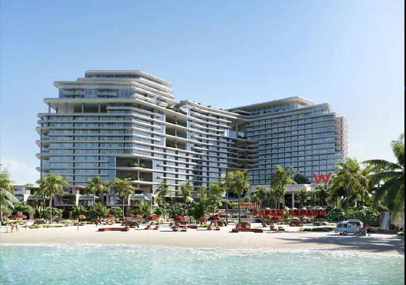 W Residences Al Marjan Island RAK – render