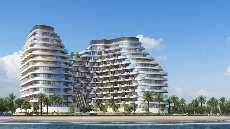 Aqua Arc at Al Marjan – render