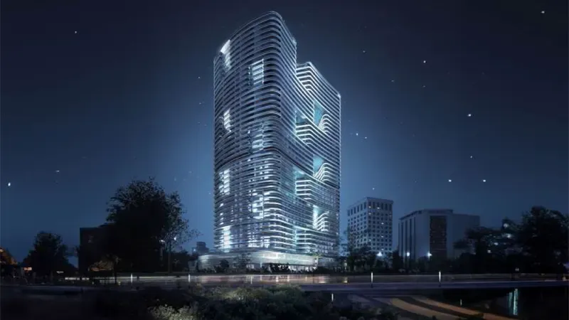 Binghatti Hills – render