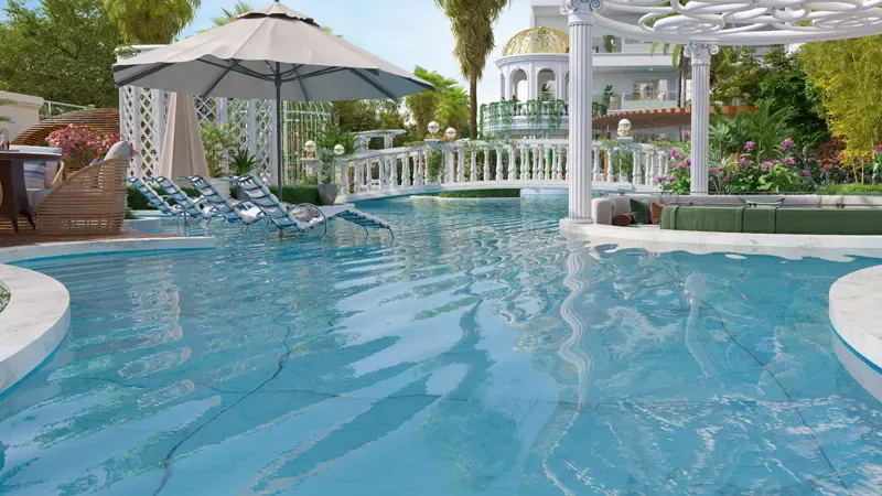 Vincitore Aqua Flora – render