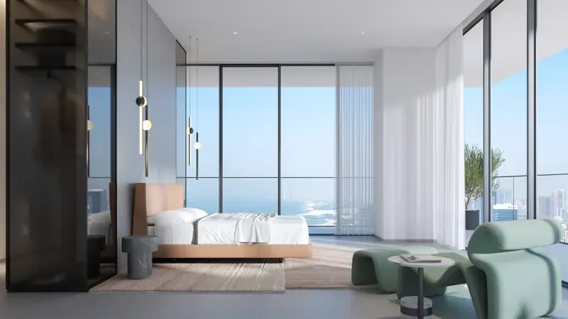 W Residences at Dubai Harbour – render