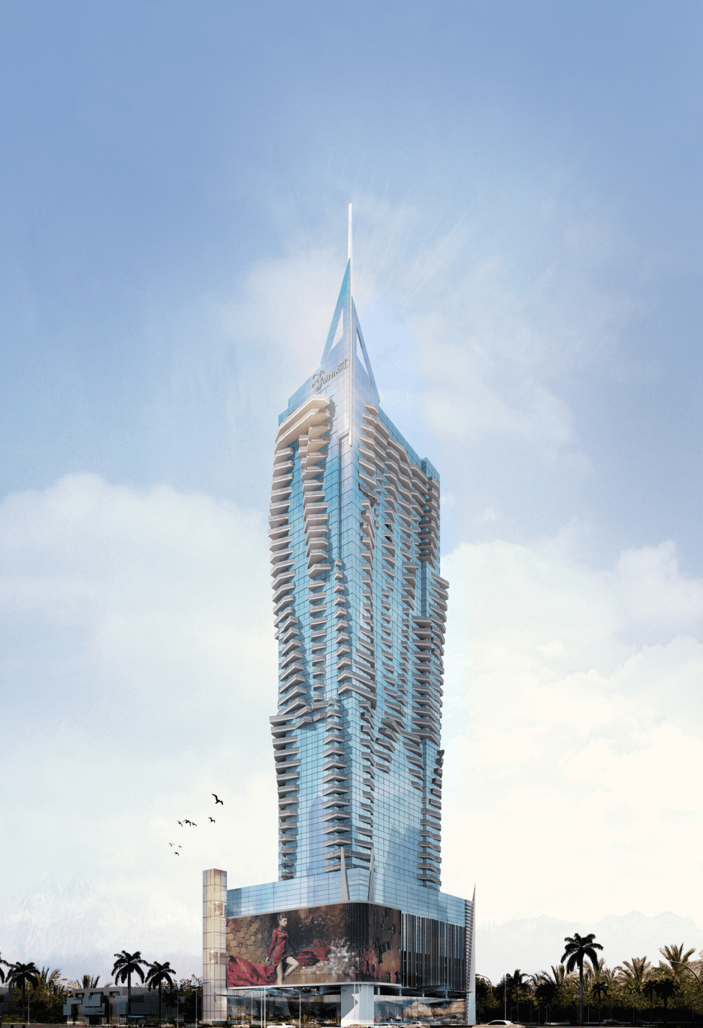 Fairmont Residences Dubai Skyline, image 2