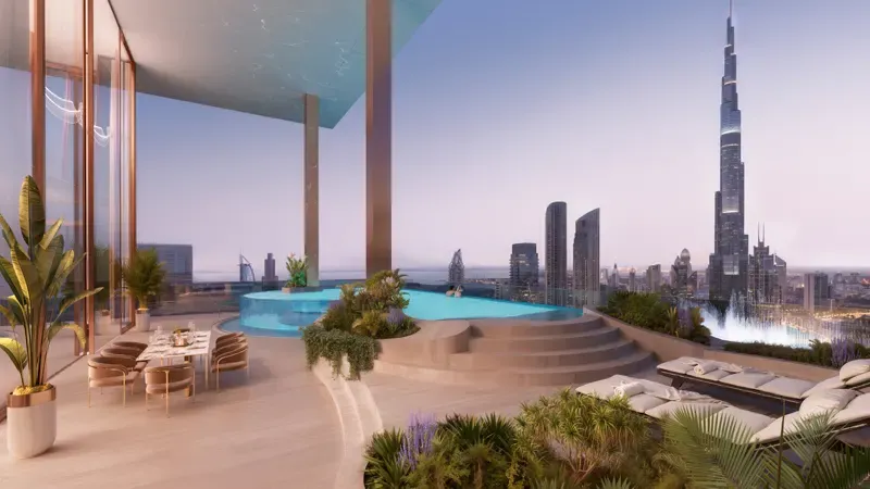 Fairmont Residences Solara Tower – render
