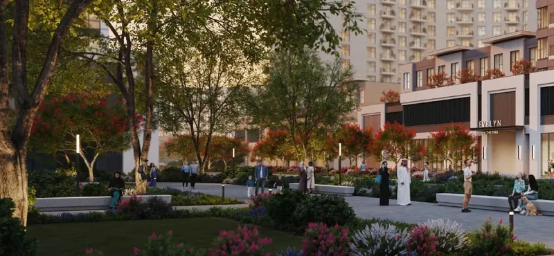 Evelyn on the Park – render