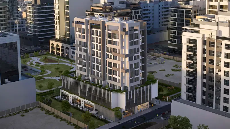 Alba Tower at Al Satwa – render
