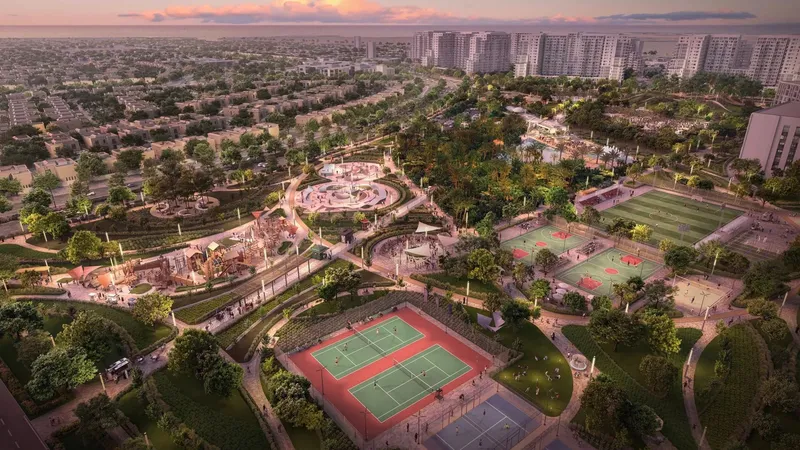 Yas Park Views – render