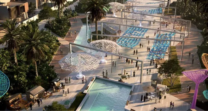 Saadiyat Lagoons – render