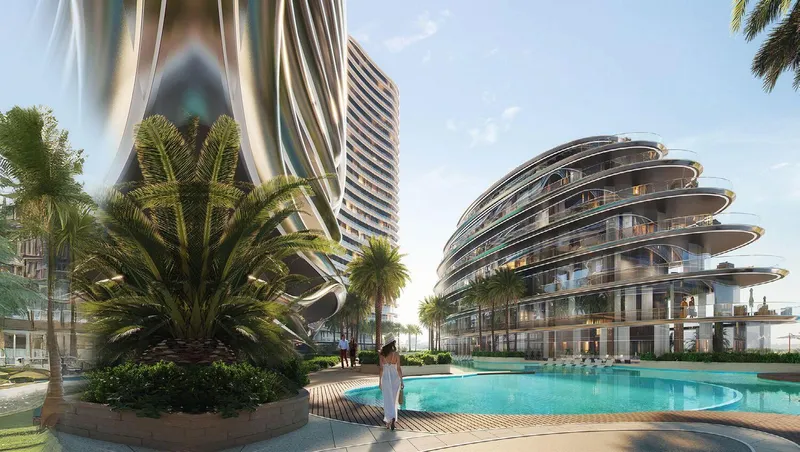 Binghatti Aquarise – render
