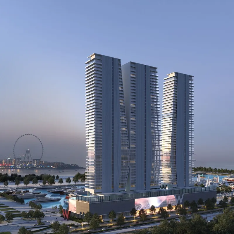 W The Residences – render