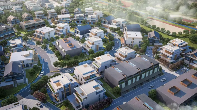 Nad Al Sheba Gardens – render