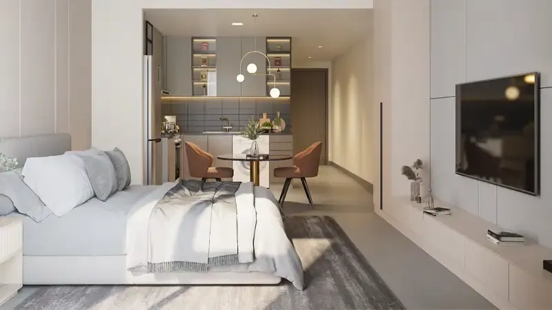 South Garden at Wasl Gate – render